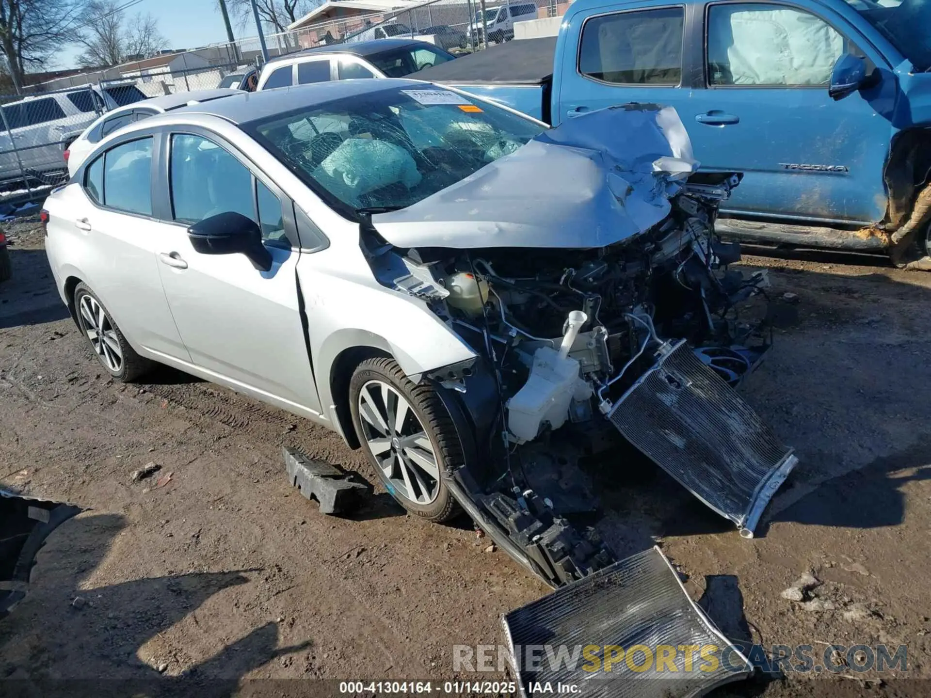 1 fotografías del automóvil dañado 3N1CN8FV4ML915283 NISSAN VERSA 2021