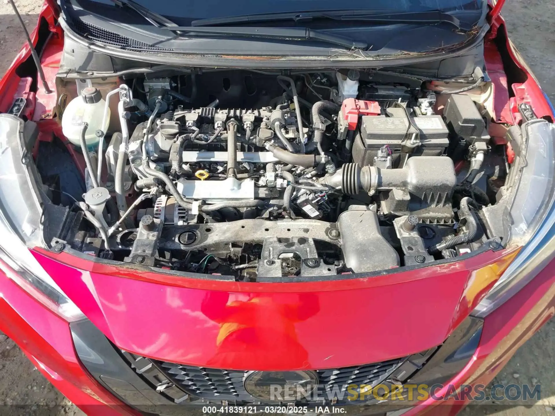 10 fotografías del automóvil dañado 3N1CN8FV5ML809148 NISSAN VERSA 2021