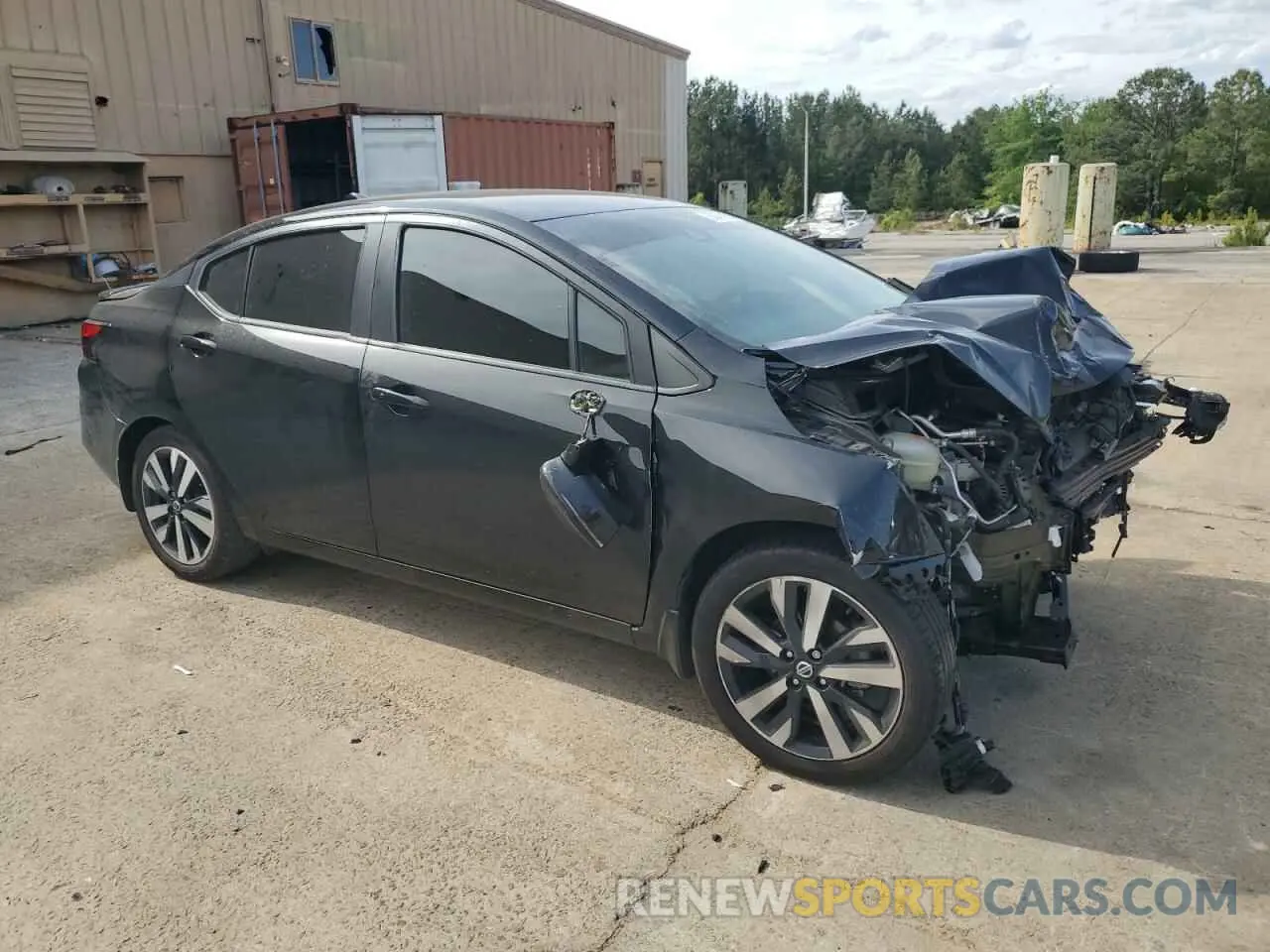 4 fotografías del automóvil dañado 3N1CN8FV5ML920265 NISSAN VERSA 2021