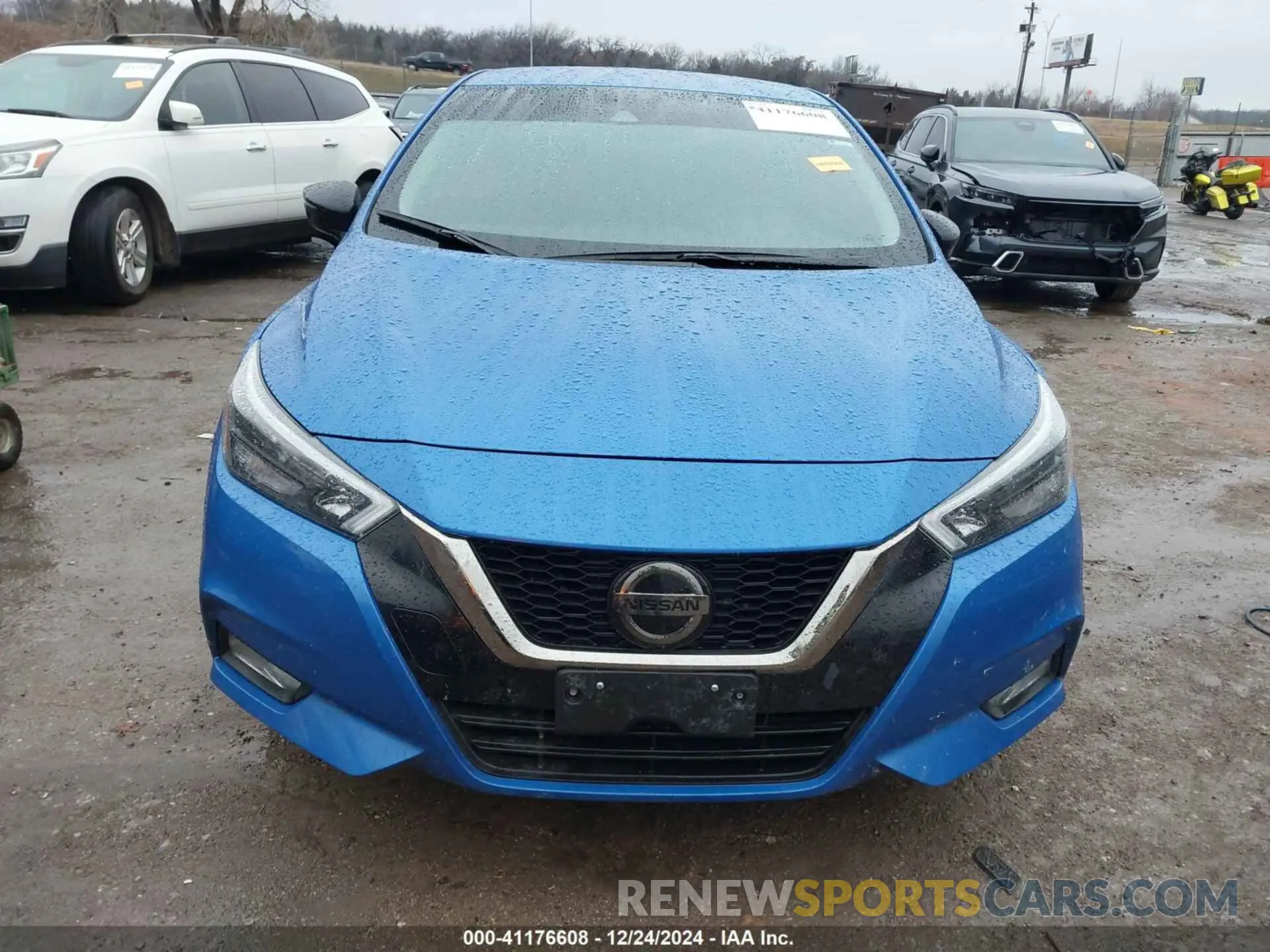 12 fotografías del automóvil dañado 3N1CN8FV7ML873370 NISSAN VERSA 2021