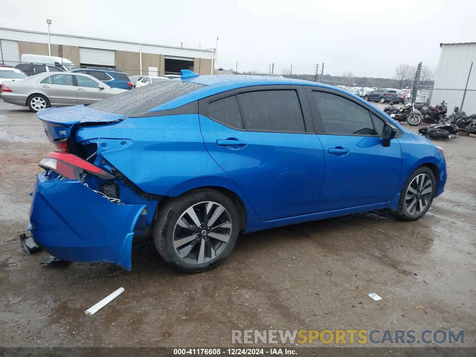 13 fotografías del automóvil dañado 3N1CN8FV7ML873370 NISSAN VERSA 2021