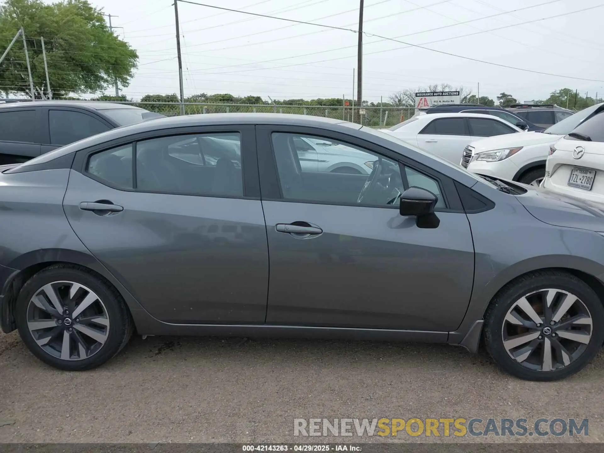 12 fotografías del automóvil dañado 3N1CN8FV8ML817521 NISSAN VERSA 2021