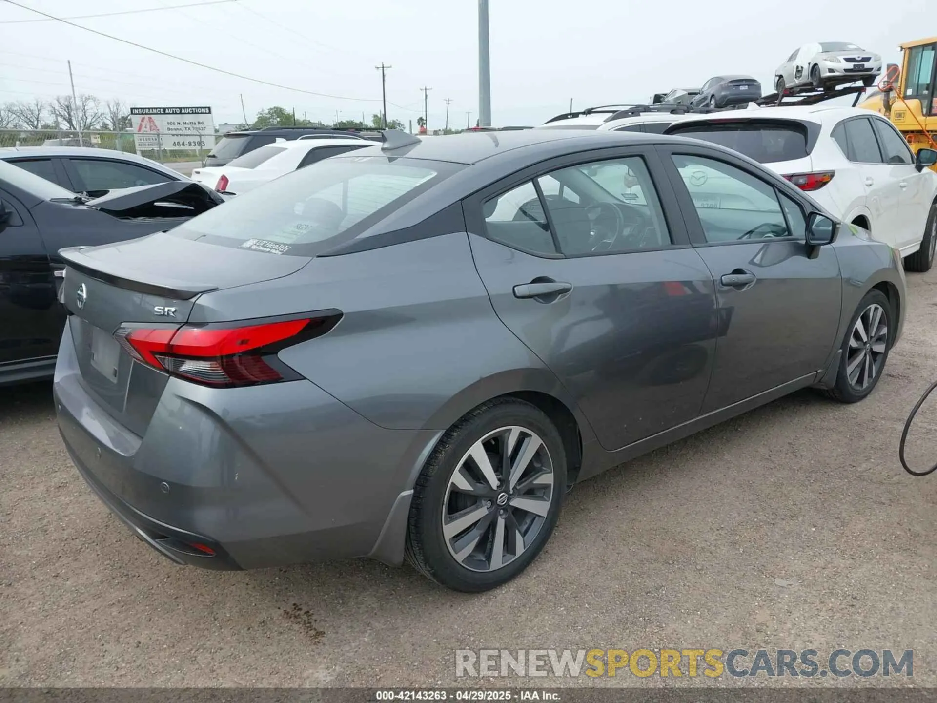 4 fotografías del automóvil dañado 3N1CN8FV8ML817521 NISSAN VERSA 2021