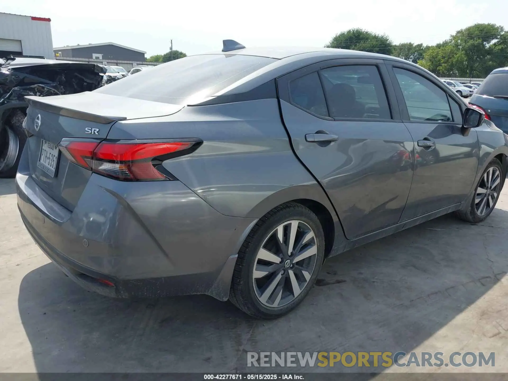 4 fotografías del automóvil dañado 3N1CN8FV8ML820600 NISSAN VERSA 2021