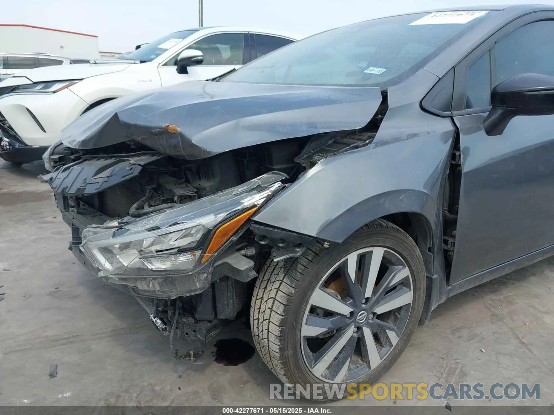6 fotografías del automóvil dañado 3N1CN8FV8ML820600 NISSAN VERSA 2021