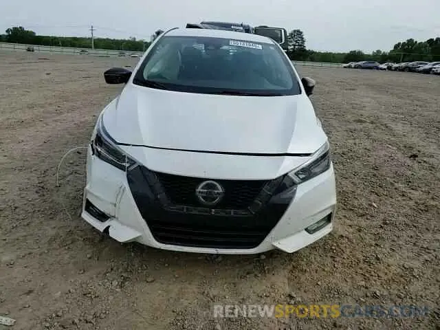 13 fotografías del automóvil dañado 3N1CN8FV8ML896737 NISSAN VERSA 2021