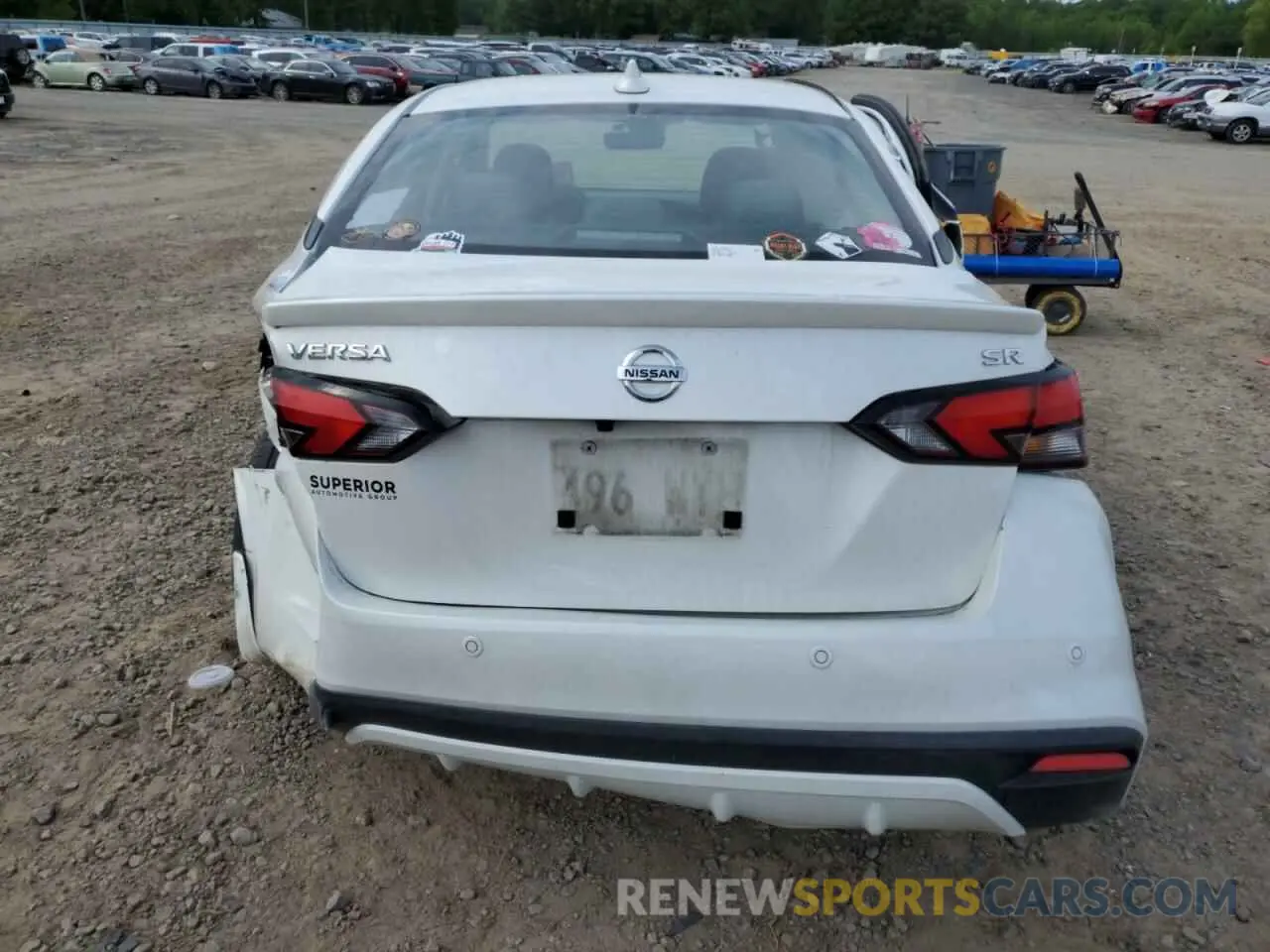 6 fotografías del automóvil dañado 3N1CN8FV8ML896737 NISSAN VERSA 2021