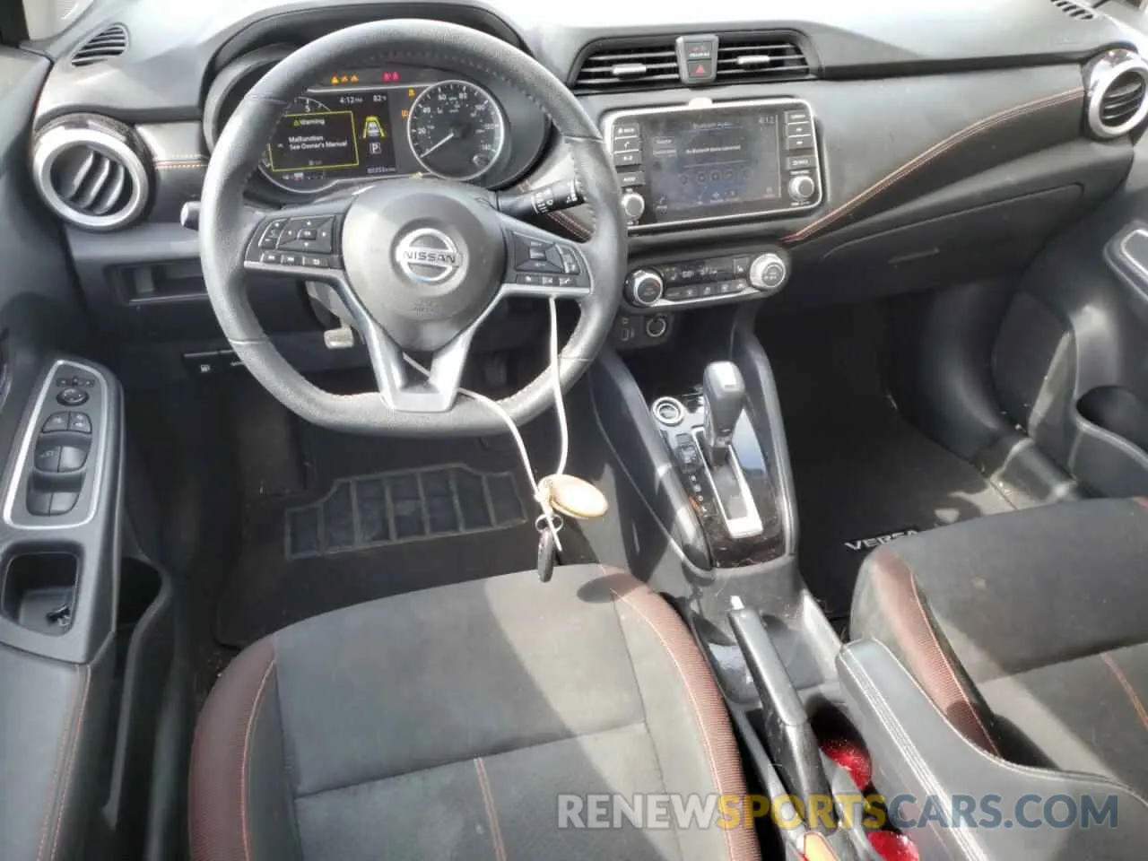 8 fotografías del automóvil dañado 3N1CN8FV8ML896737 NISSAN VERSA 2021