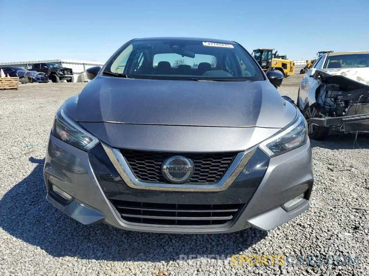 5 fotografías del automóvil dañado 3N1CN8FV9ML923475 NISSAN VERSA 2021