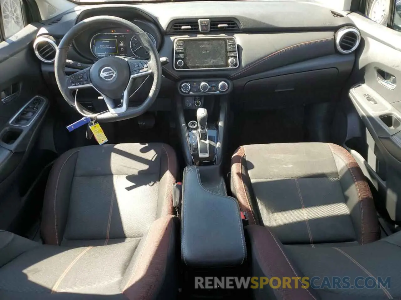8 fotografías del automóvil dañado 3N1CN8FV9ML923475 NISSAN VERSA 2021