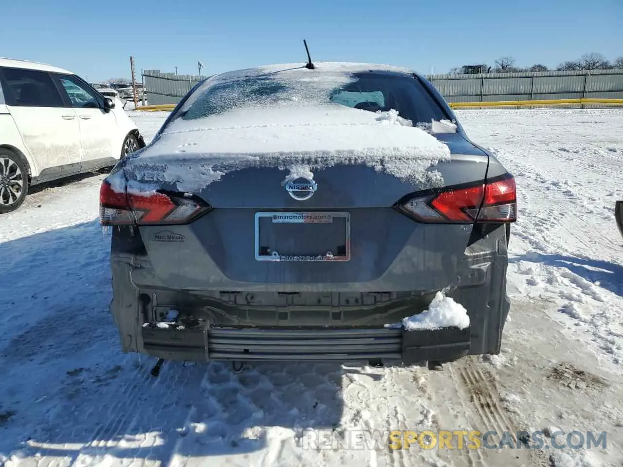 6 fotografías del automóvil dañado 3N1CN8DV0NL821440 NISSAN VERSA 2022