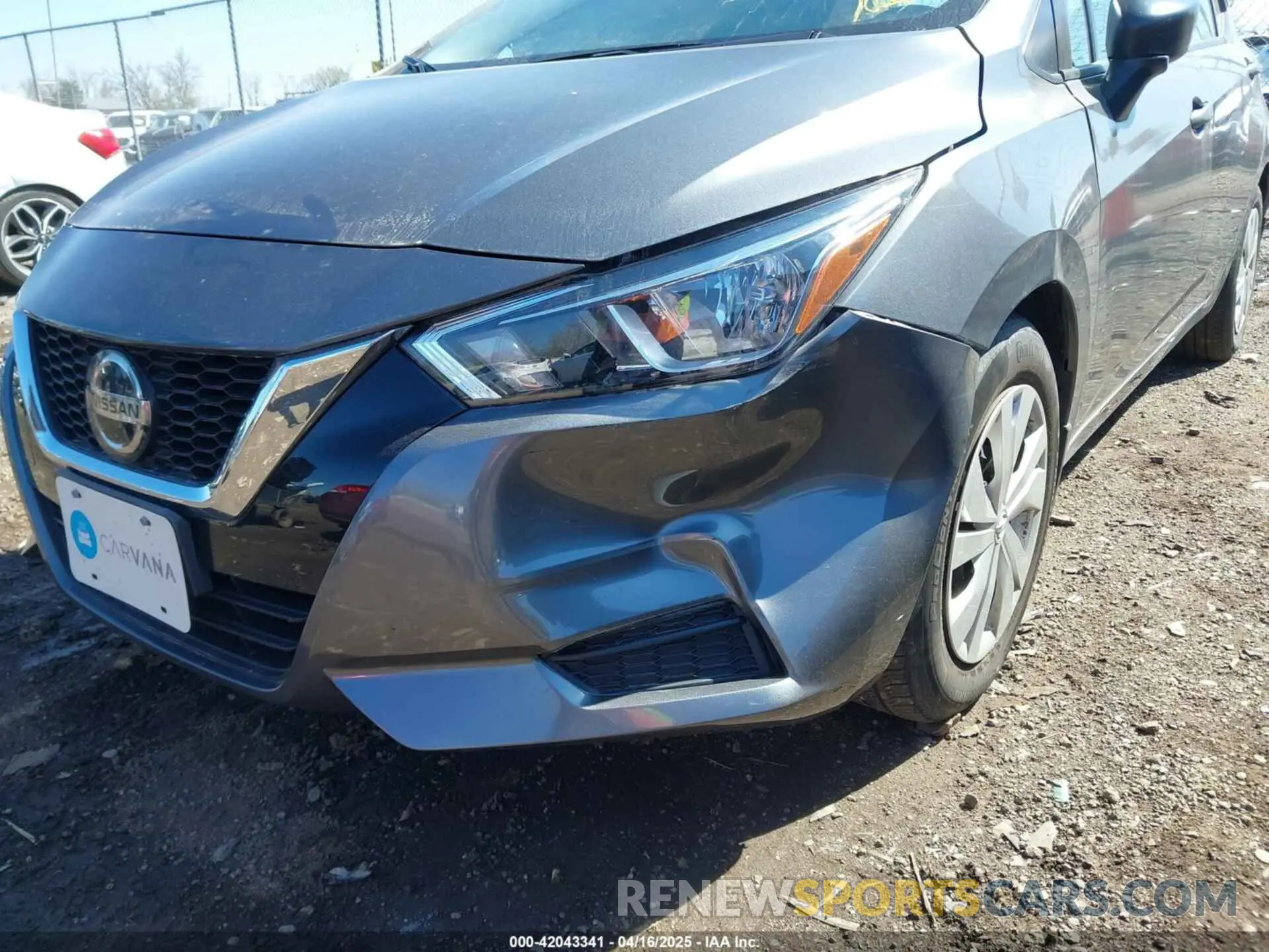 6 fotografías del automóvil dañado 3N1CN8DV0NL832521 NISSAN VERSA 2022