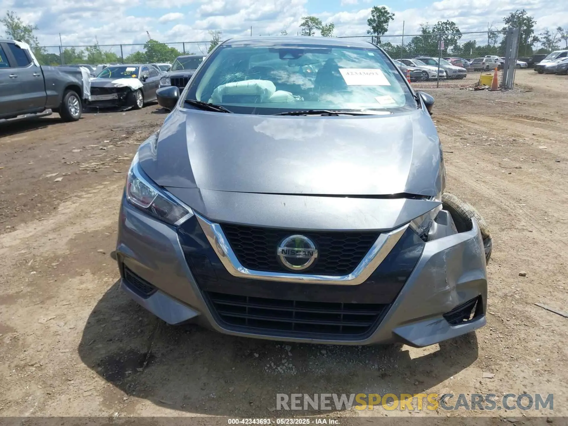 12 fotografías del automóvil dañado 3N1CN8DV1NL821494 NISSAN VERSA 2022
