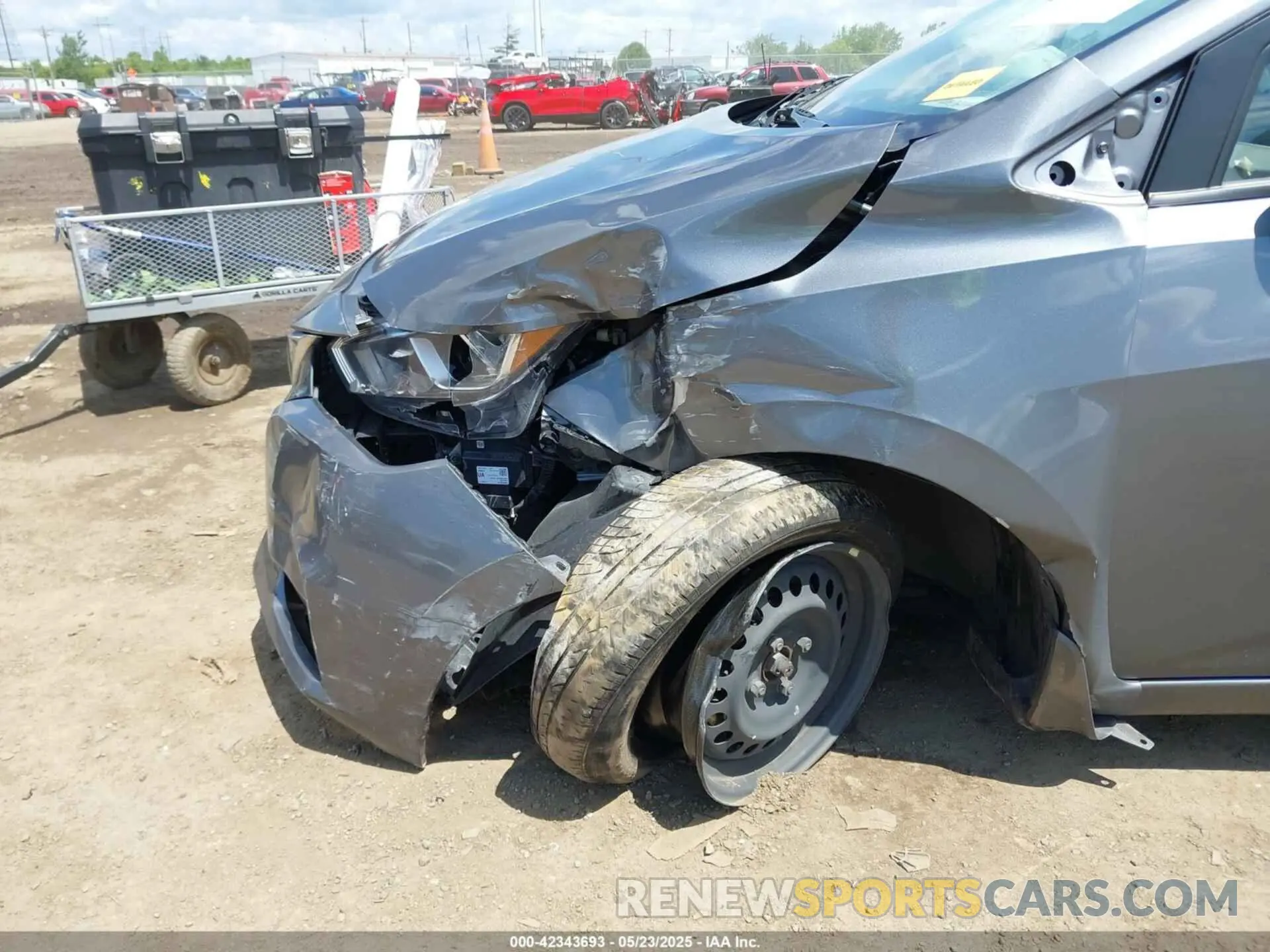6 fotografías del automóvil dañado 3N1CN8DV1NL821494 NISSAN VERSA 2022