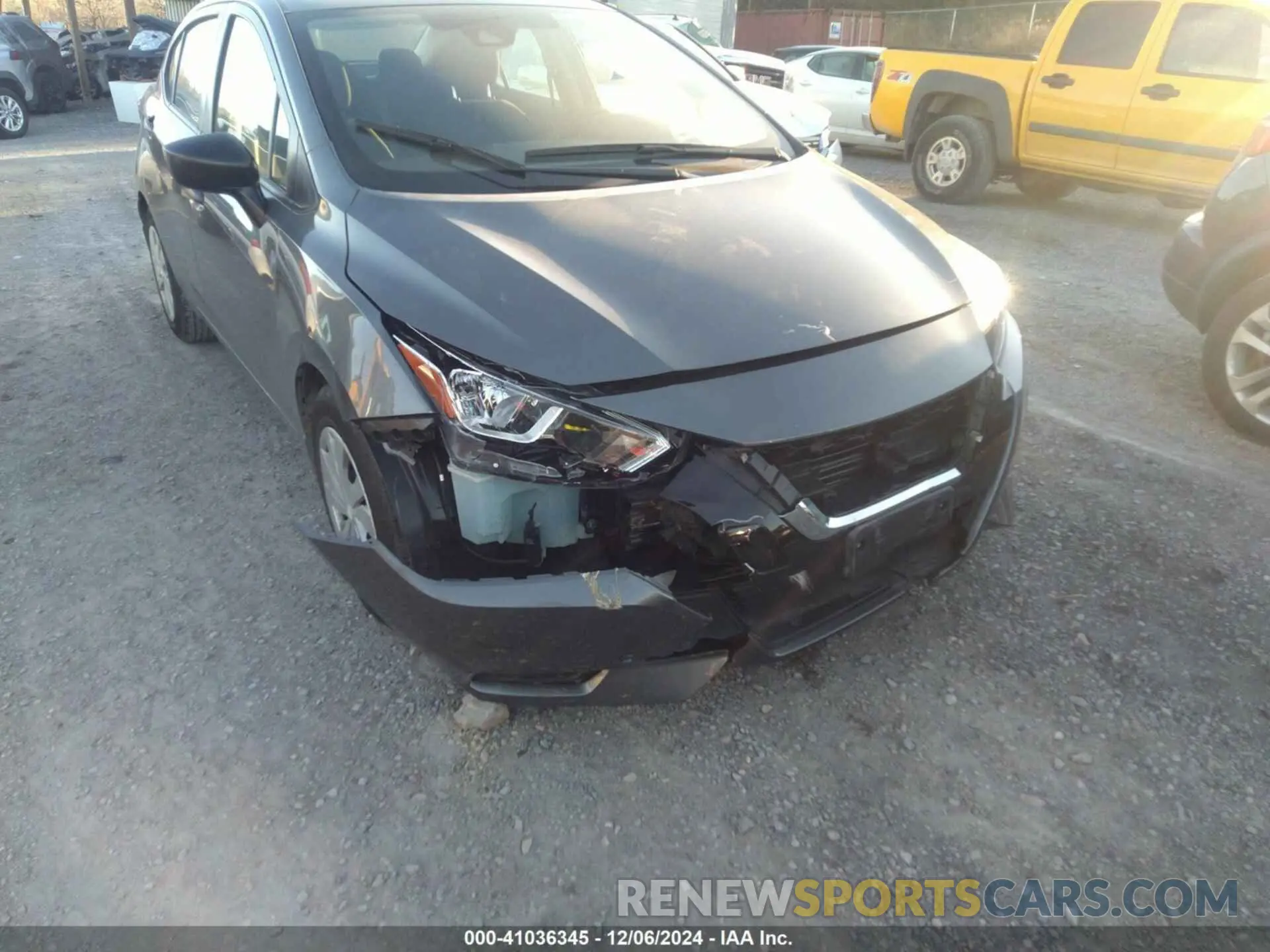 6 fotografías del automóvil dañado 3N1CN8DV2NL861891 NISSAN VERSA 2022