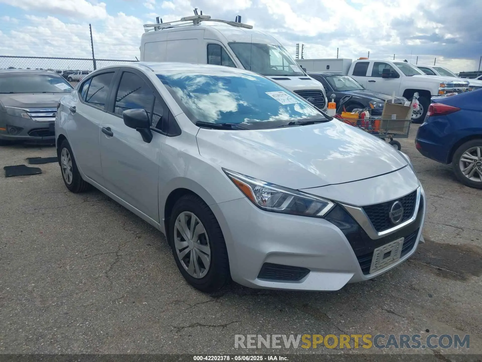 1 fotografías del automóvil dañado 3N1CN8DV3NL820203 NISSAN VERSA 2022
