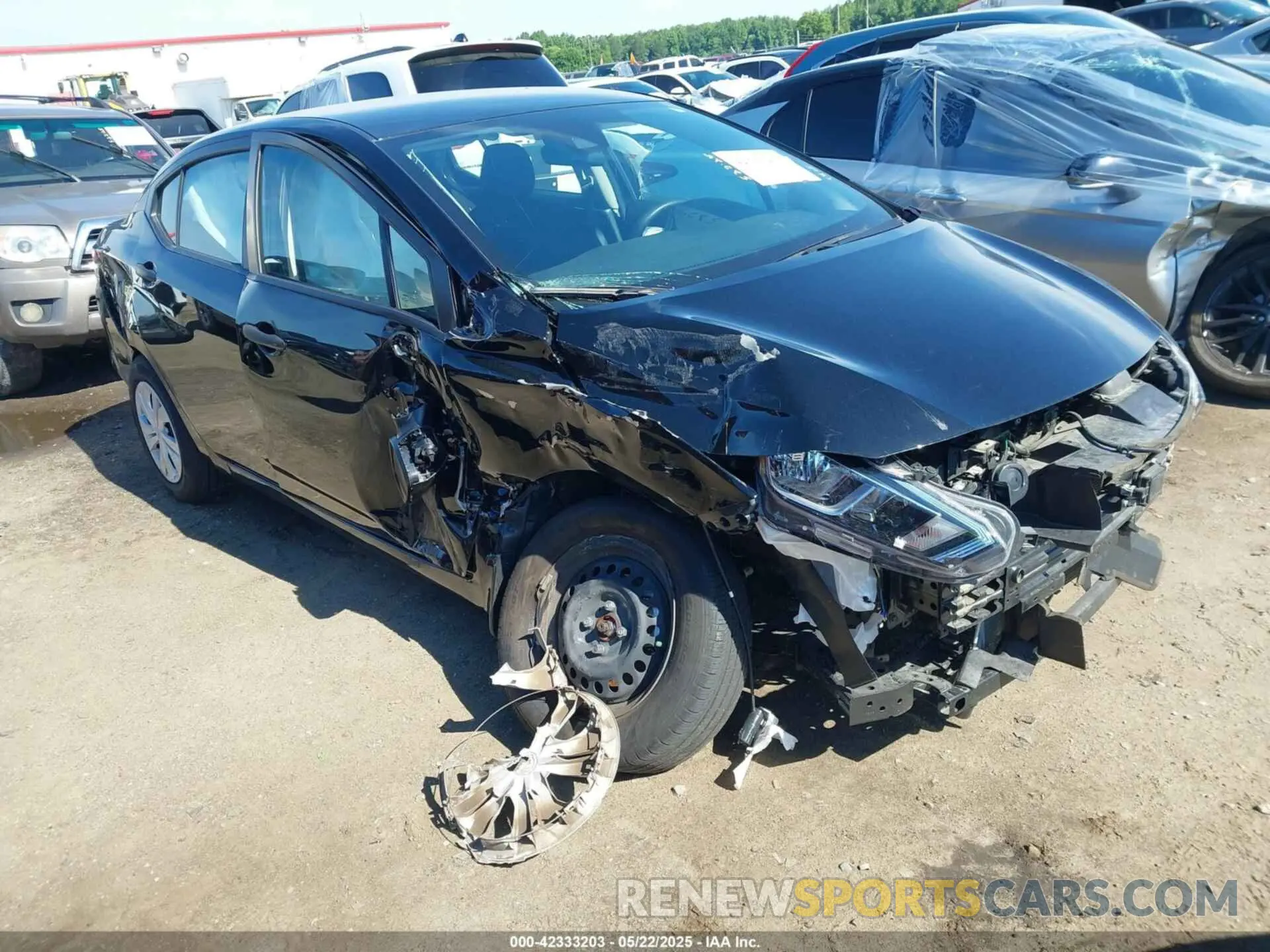 1 fotografías del automóvil dañado 3N1CN8DV4NL861455 NISSAN VERSA 2022