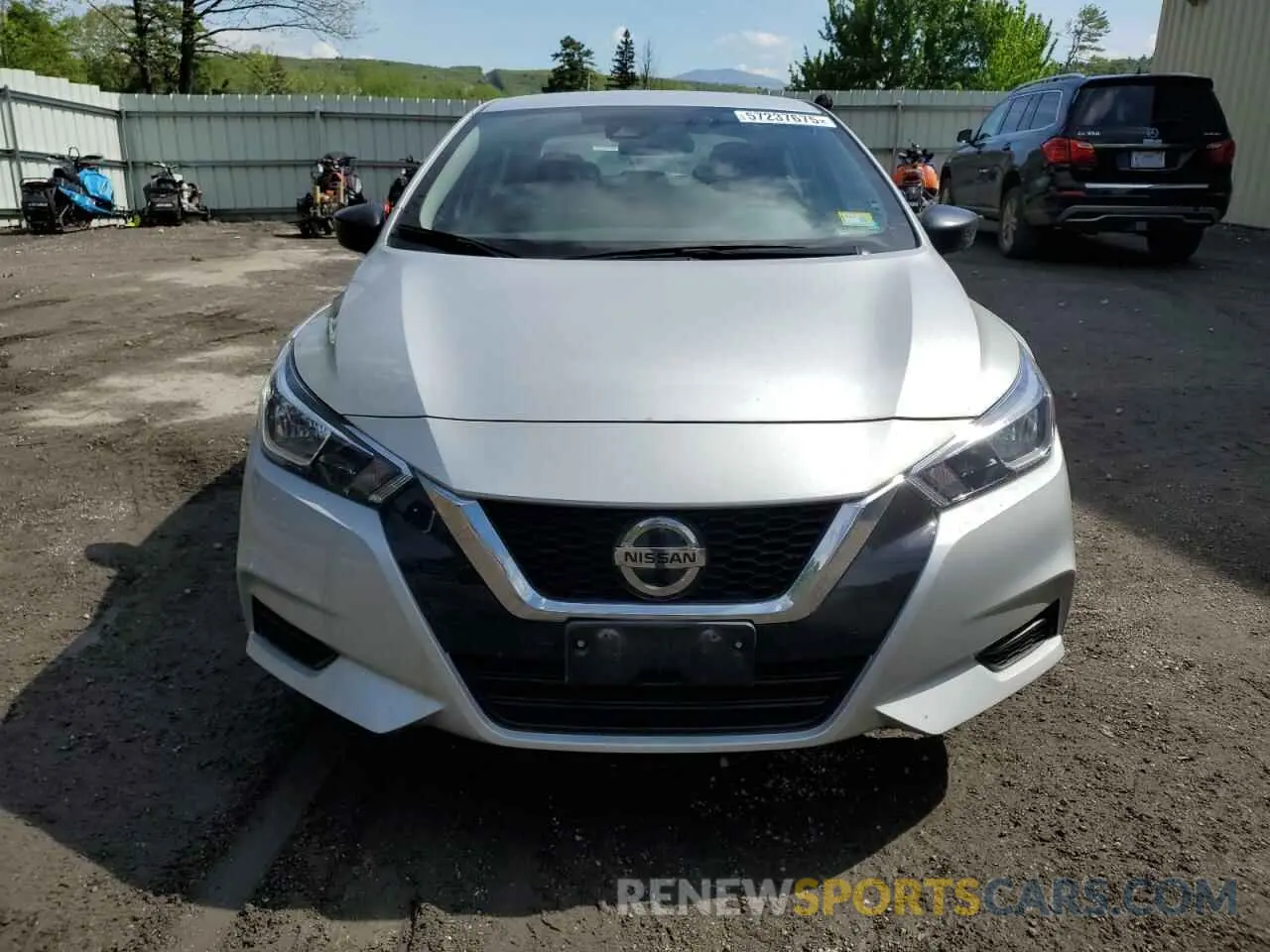 5 fotografías del automóvil dañado 3N1CN8DV6NL861215 NISSAN VERSA 2022