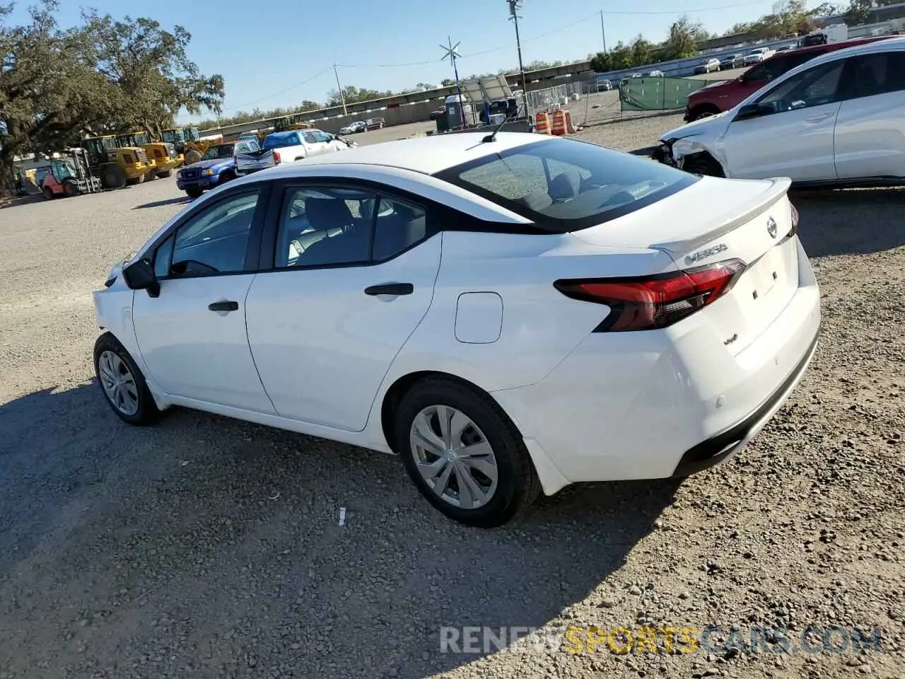 2 fotografías del automóvil dañado 3N1CN8DV6NL867757 NISSAN VERSA 2022