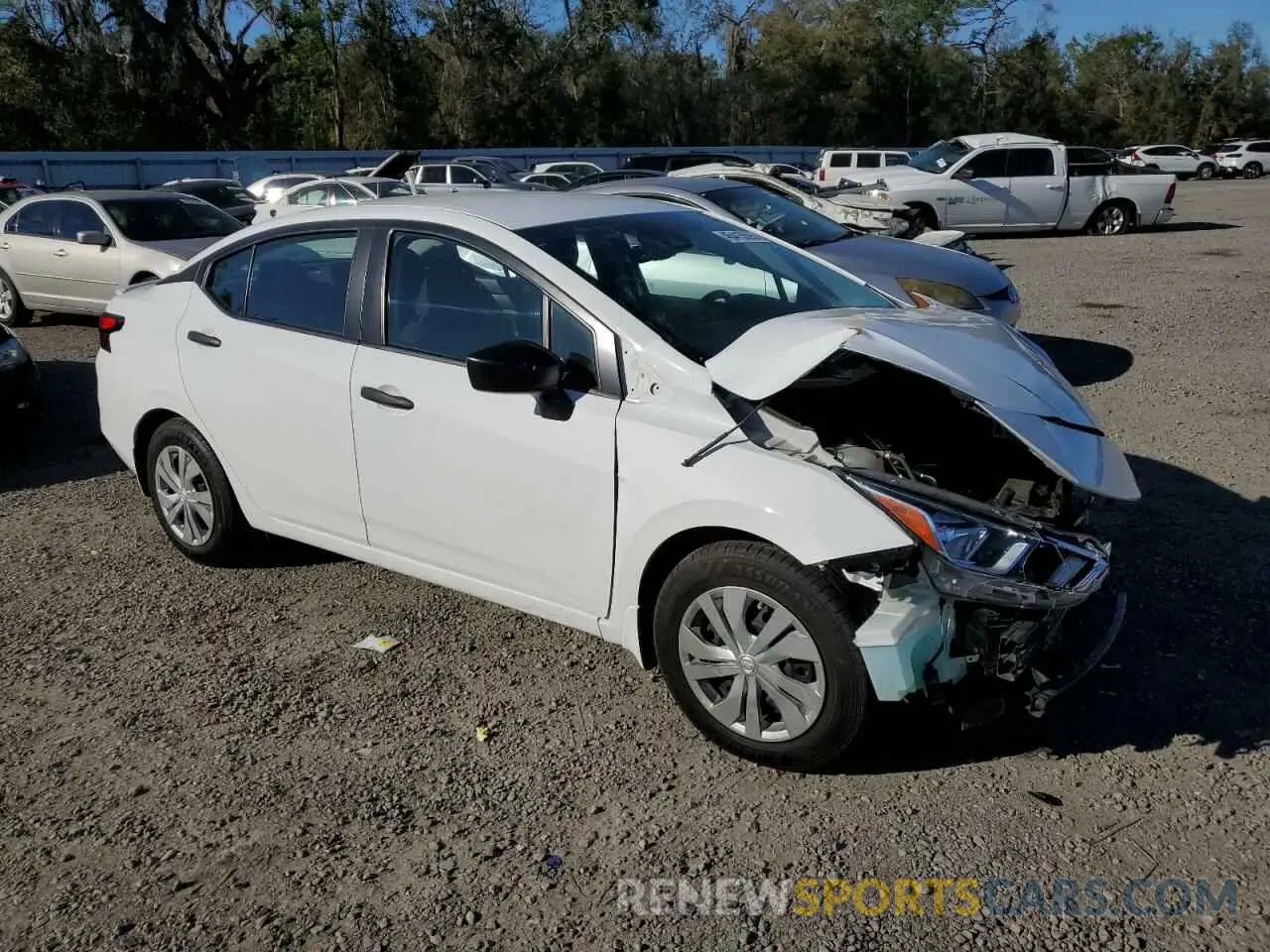 4 fotografías del automóvil dañado 3N1CN8DV6NL867757 NISSAN VERSA 2022