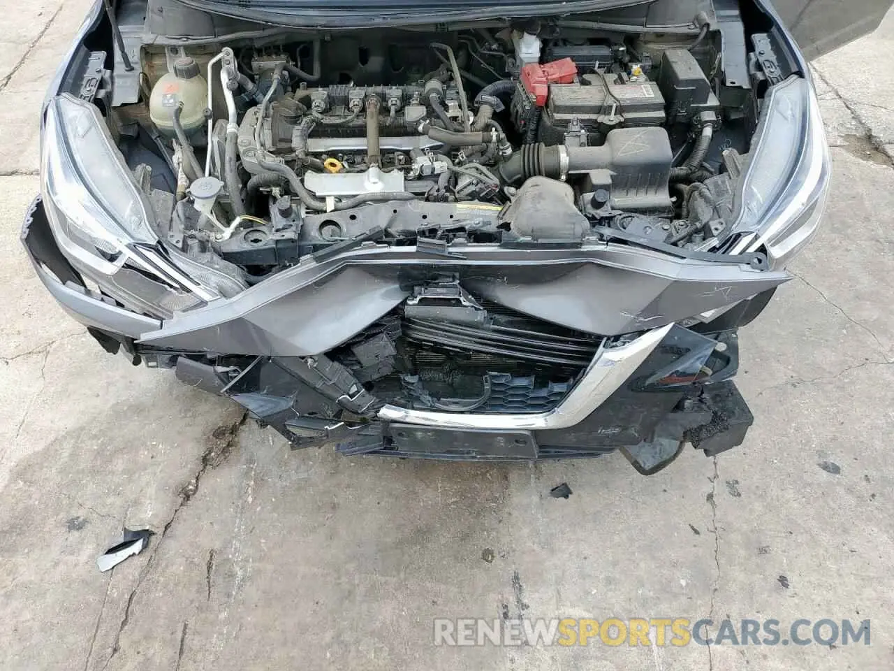 11 fotografías del automóvil dañado 3N1CN8DV7NL820348 NISSAN VERSA 2022