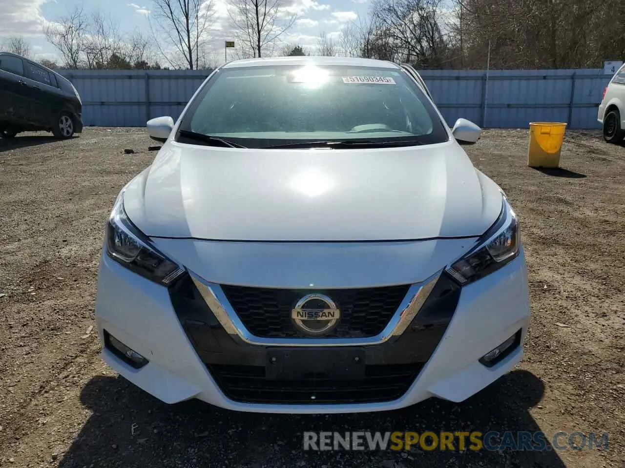 5 fotografías del automóvil dañado 3N1CN8DV7NL851714 NISSAN VERSA 2022