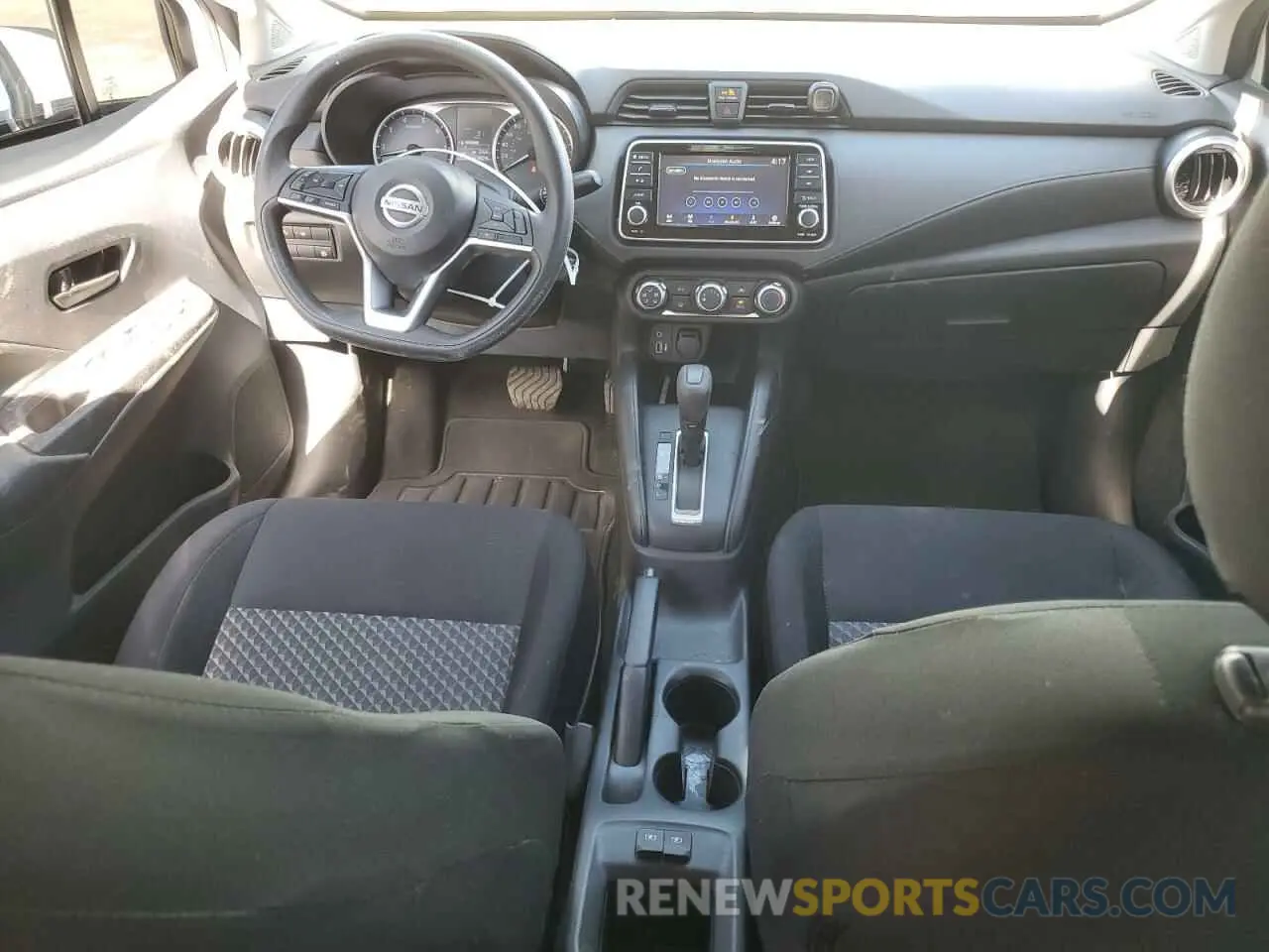 8 fotografías del automóvil dañado 3N1CN8DV7NL851714 NISSAN VERSA 2022