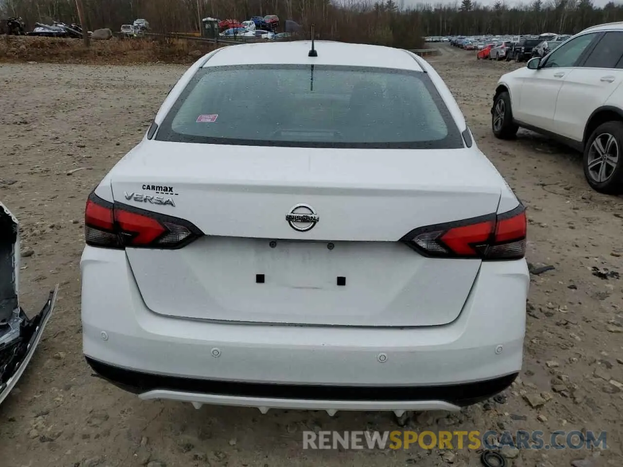 6 fotografías del automóvil dañado 3N1CN8DV8NL823811 NISSAN VERSA 2022