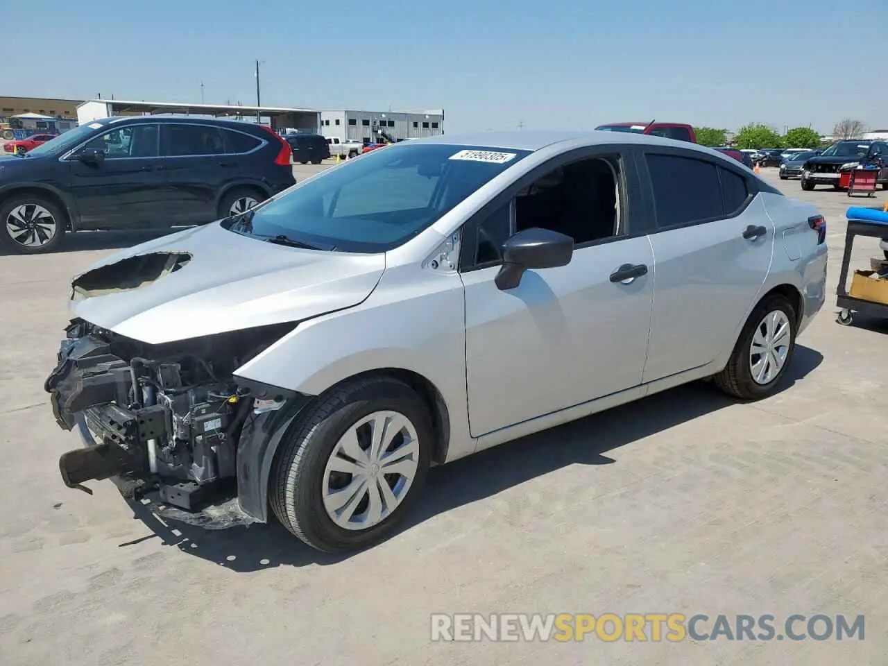 1 fotografías del automóvil dañado 3N1CN8DV8NL841550 NISSAN VERSA 2022