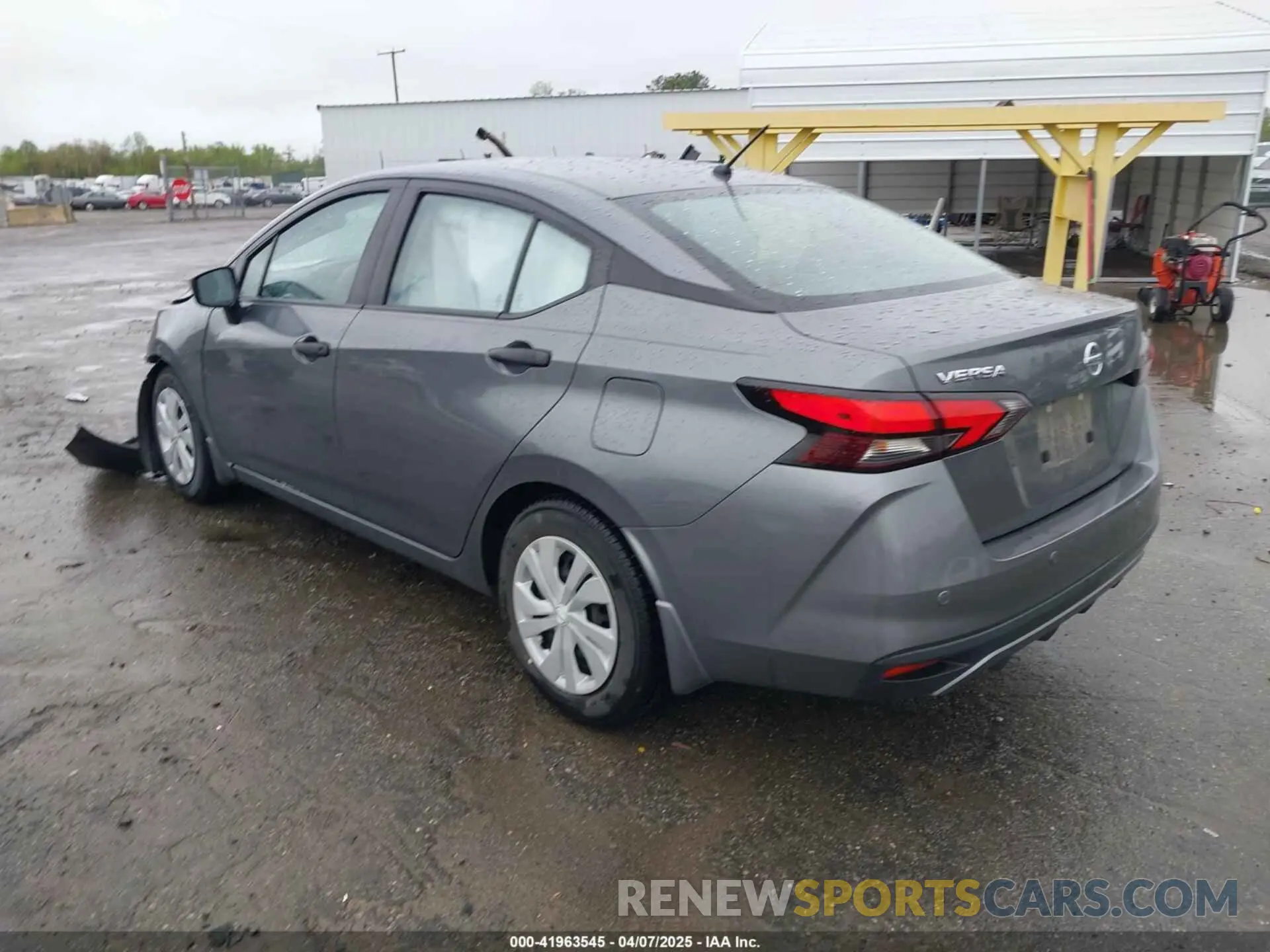 3 fotografías del automóvil dañado 3N1CN8DV9NL821341 NISSAN VERSA 2022