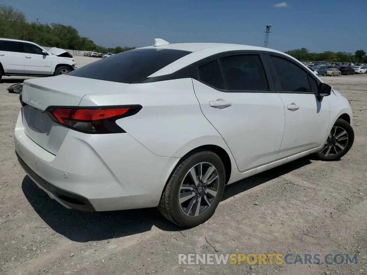 3 fotografías del automóvil dañado 3N1CN8EV1NL852274 NISSAN VERSA 2022