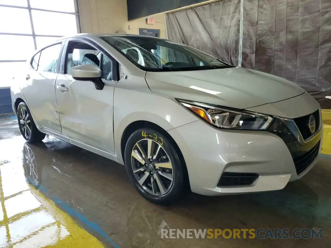 4 fotografías del automóvil dañado 3N1CN8EV2NL841865 NISSAN VERSA 2022