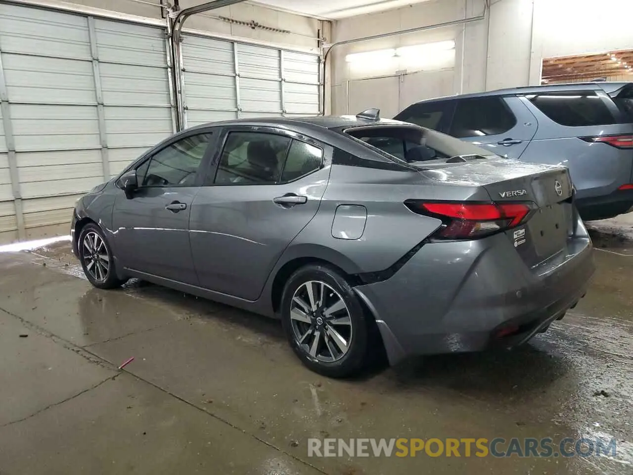 2 fotografías del automóvil dañado 3N1CN8EV2NL866264 NISSAN VERSA 2022