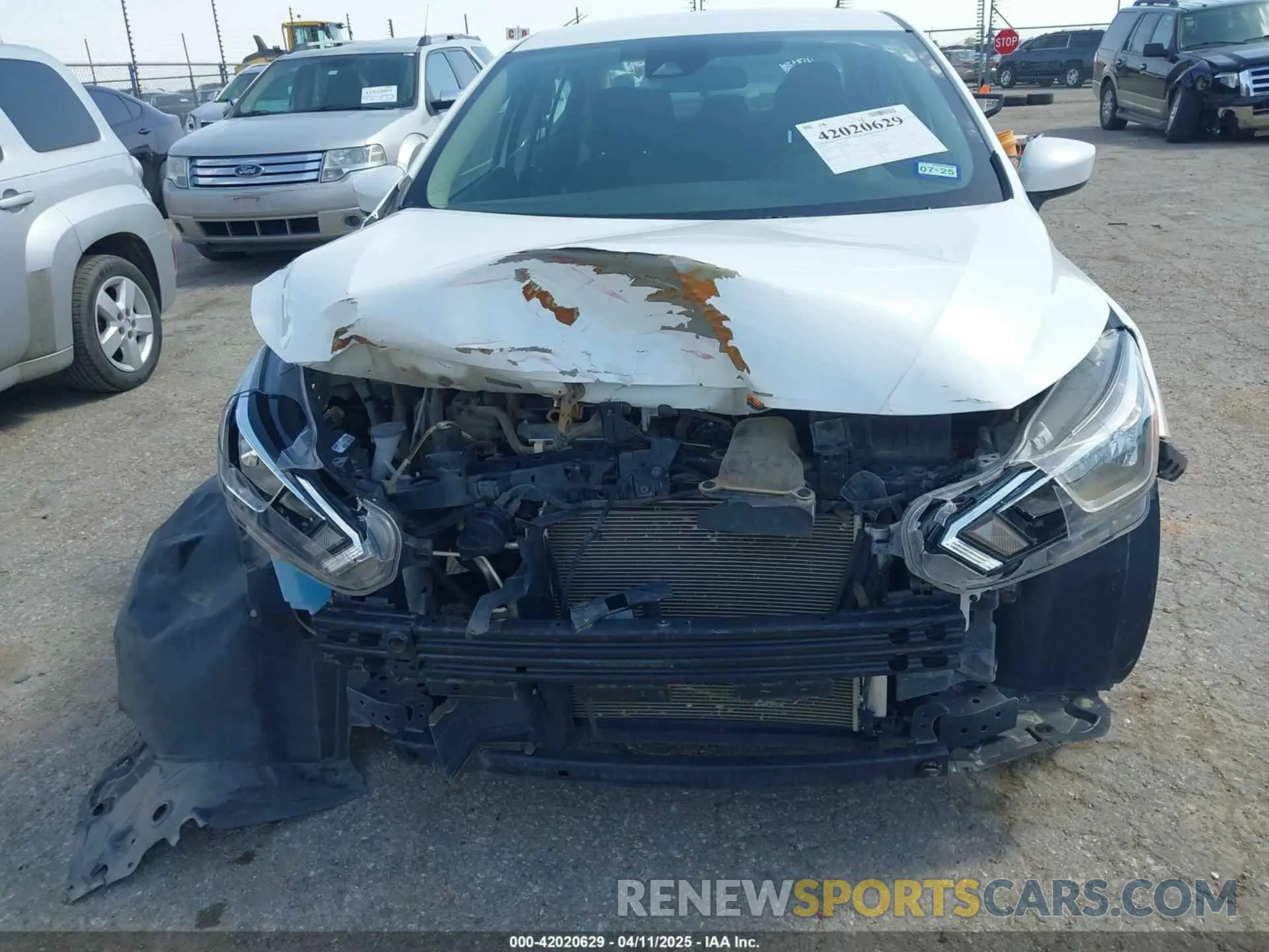6 fotografías del automóvil dañado 3N1CN8EV4NL839437 NISSAN VERSA 2022