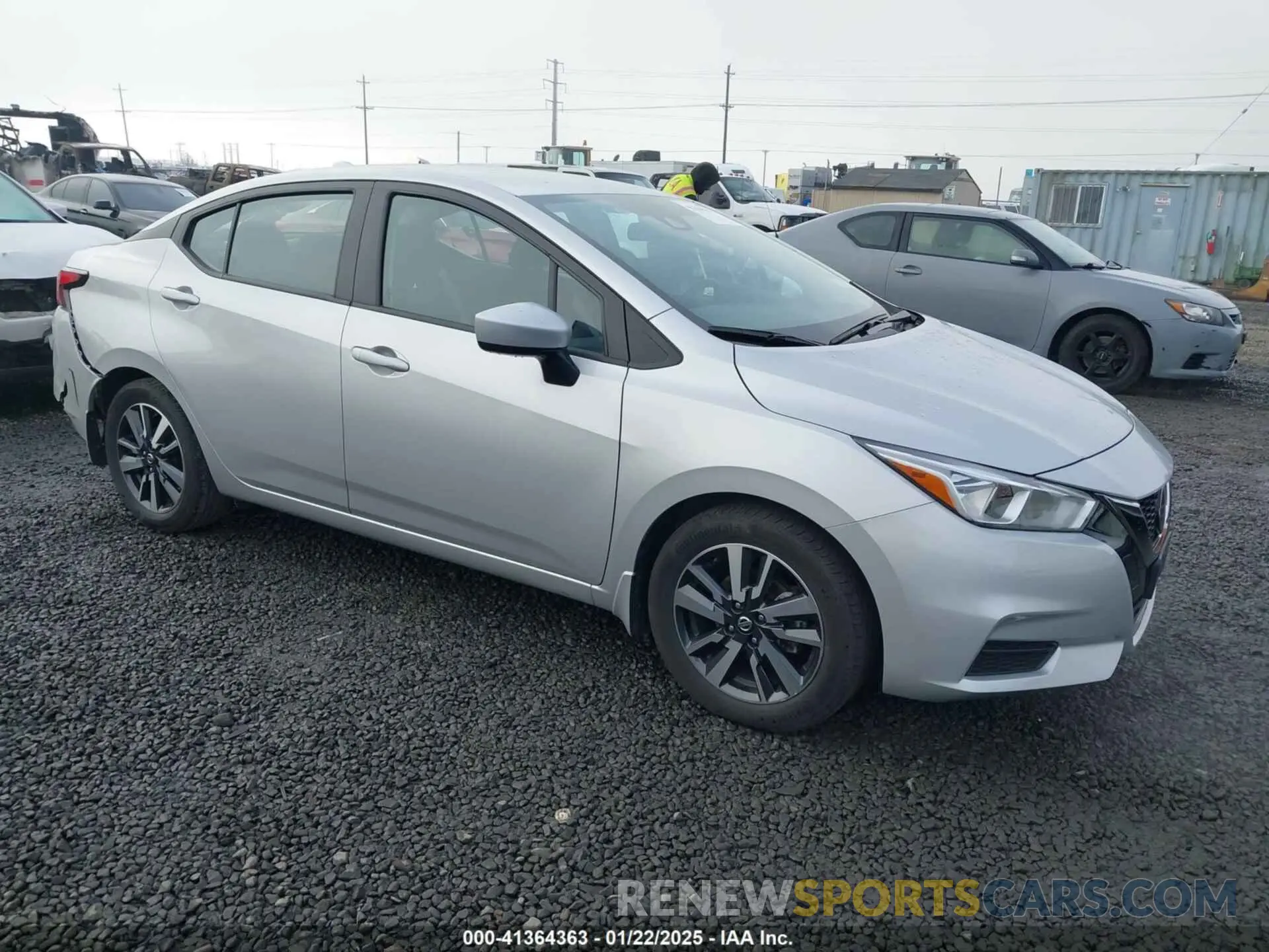 1 fotografías del automóvil dañado 3N1CN8EV4NL848302 NISSAN VERSA 2022