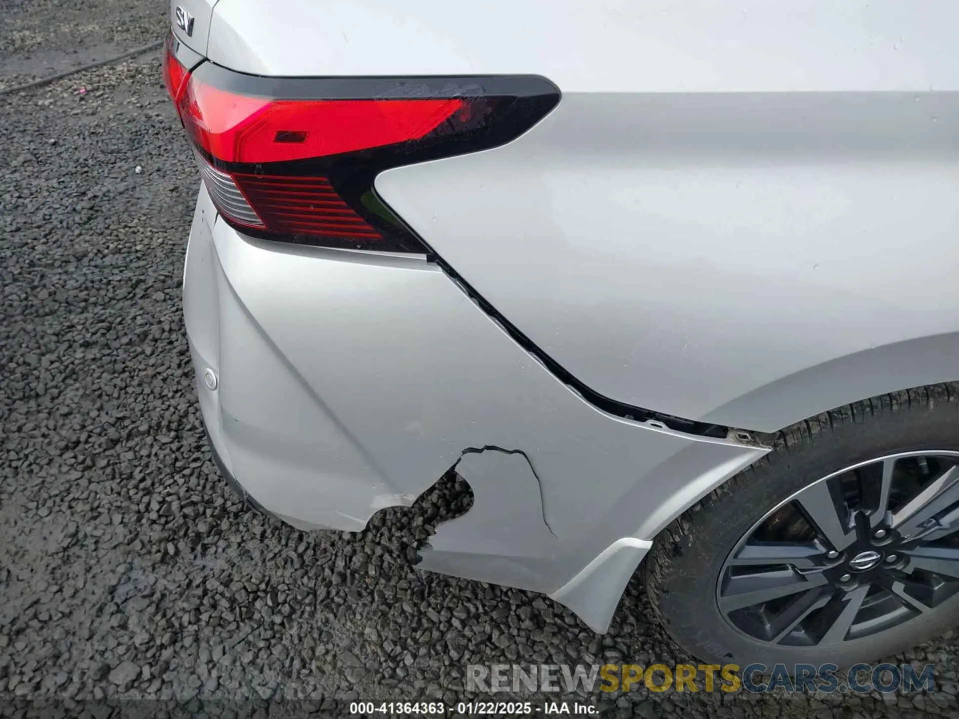 6 fotografías del automóvil dañado 3N1CN8EV4NL848302 NISSAN VERSA 2022
