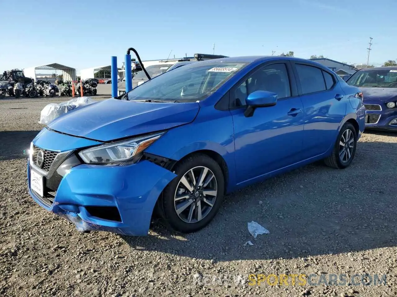 1 fotografías del automóvil dañado 3N1CN8EV7NL839335 NISSAN VERSA 2022