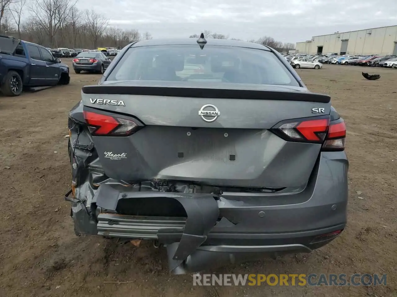6 fotografías del automóvil dañado 3N1CN8FV0NL849221 NISSAN VERSA 2022