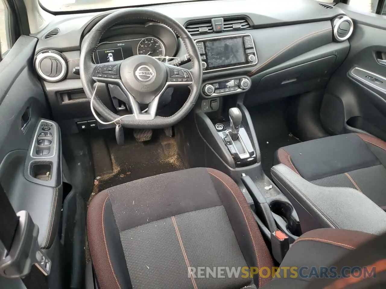 8 fotografías del automóvil dañado 3N1CN8FV0NL849221 NISSAN VERSA 2022