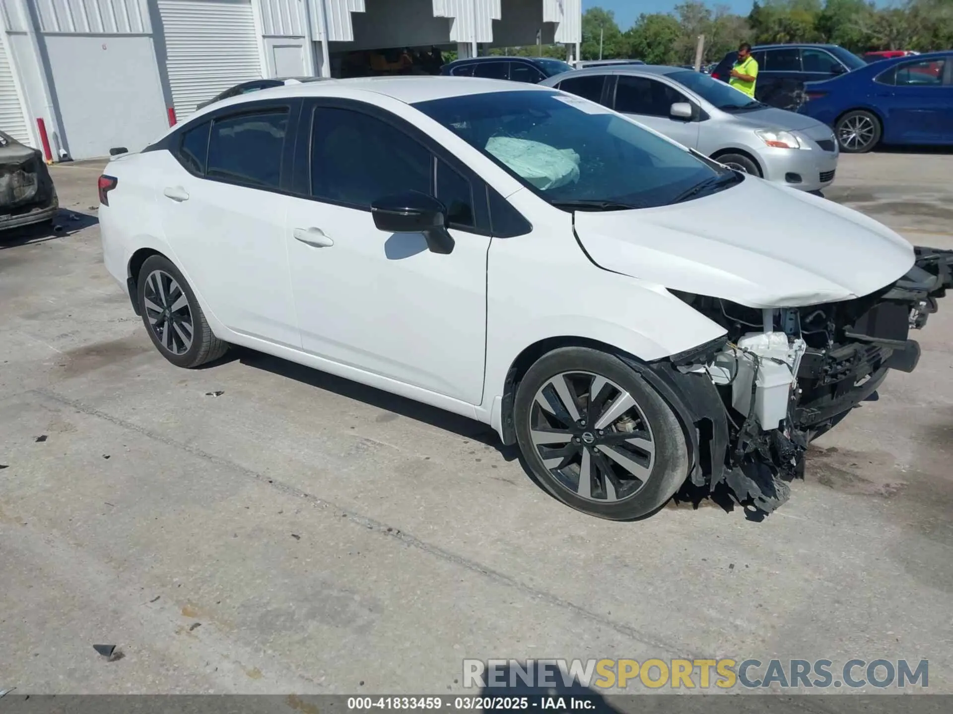 1 fotografías del automóvil dañado 3N1CN8FV4NL853417 NISSAN VERSA 2022