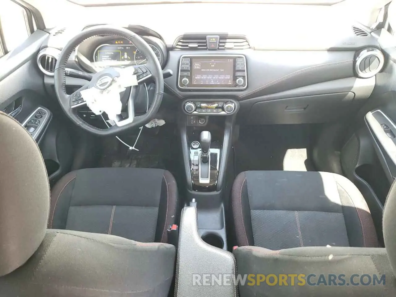 8 fotografías del automóvil dañado 3N1CN8FV6NL835484 NISSAN VERSA 2022