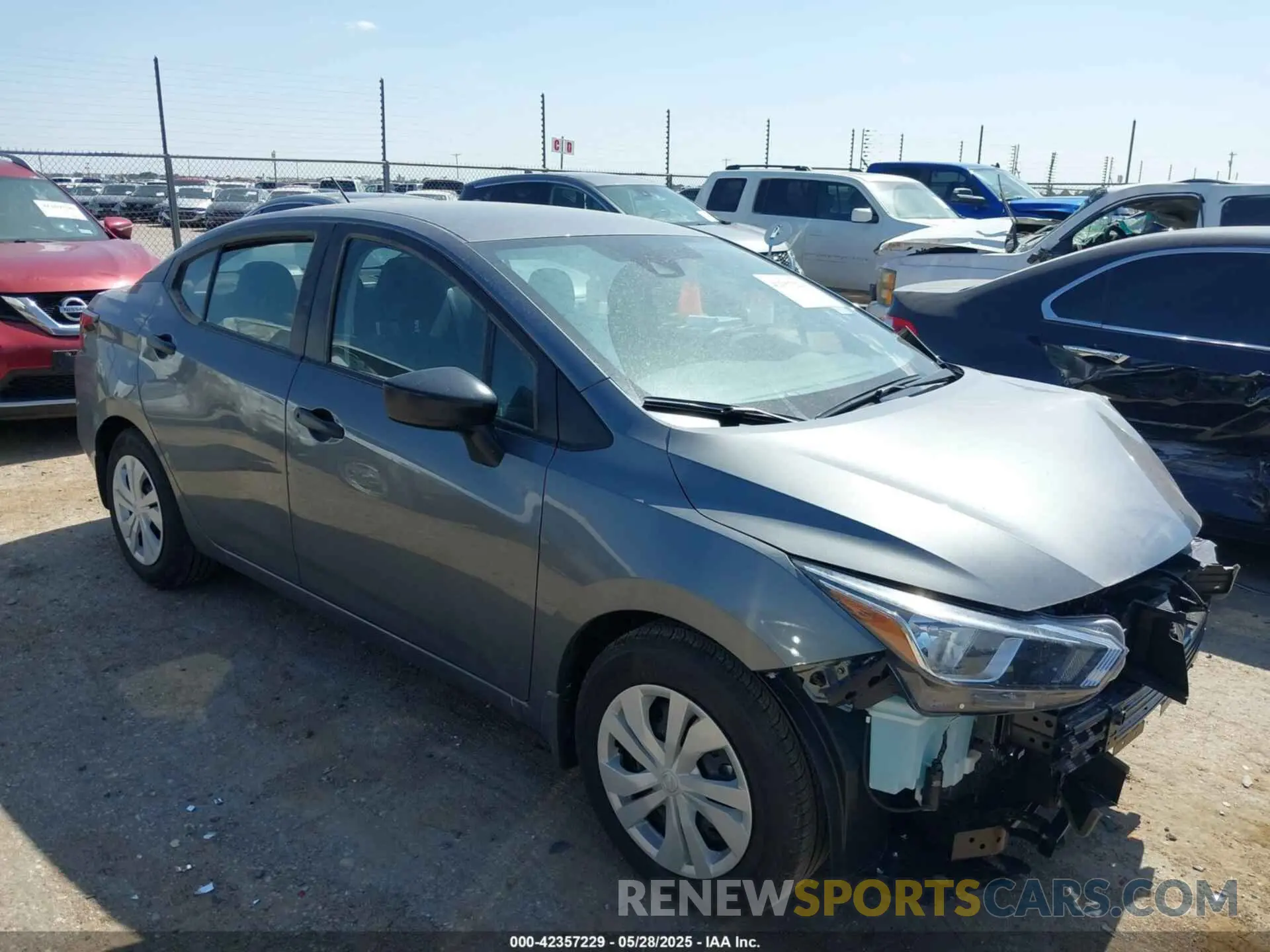 1 fotografías del automóvil dañado 3N1CN8BV3PL856477 NISSAN VERSA 2023