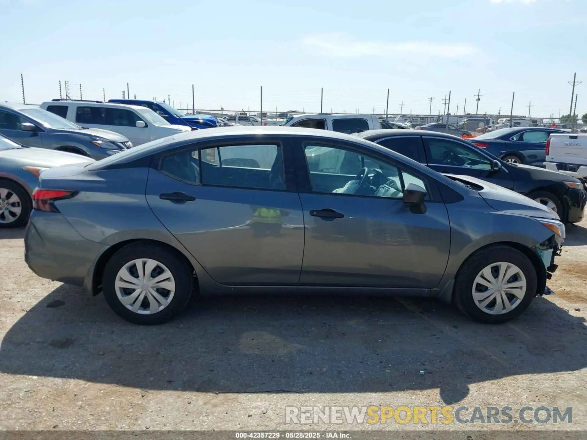 14 fotografías del automóvil dañado 3N1CN8BV3PL856477 NISSAN VERSA 2023