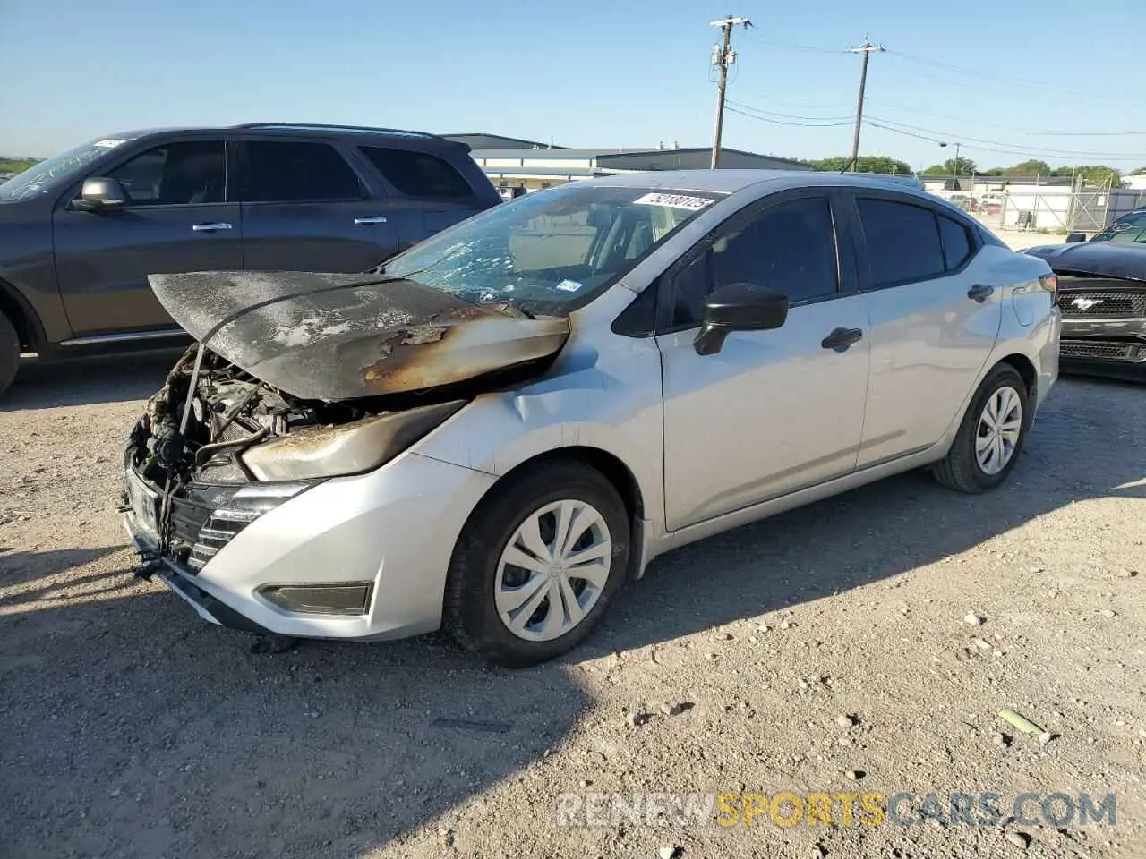 1 fotografías del automóvil dañado 3N1CN8BV5PL813890 NISSAN VERSA 2023