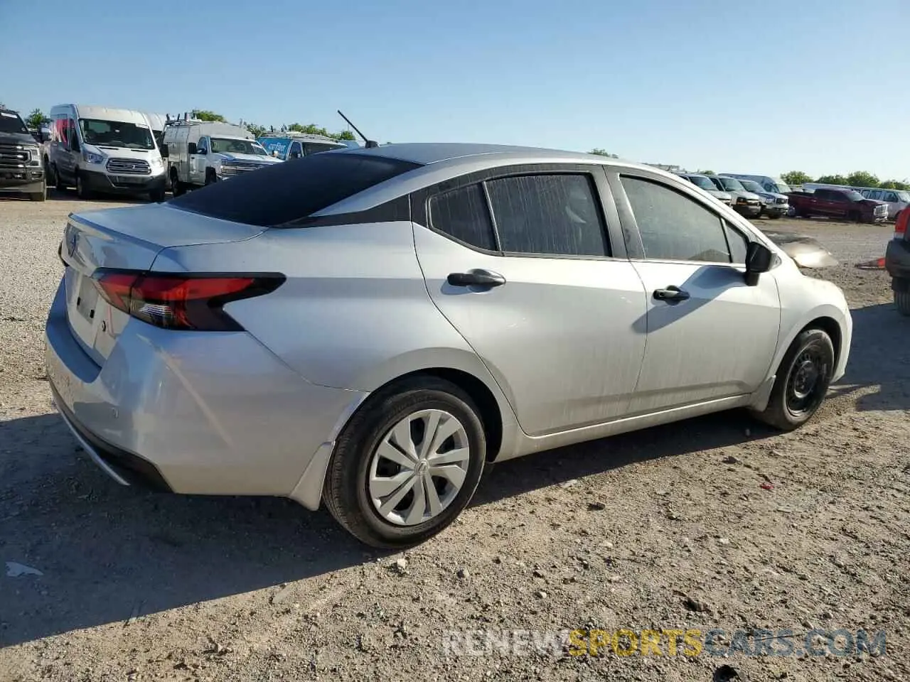 3 fotografías del automóvil dañado 3N1CN8BV5PL813890 NISSAN VERSA 2023