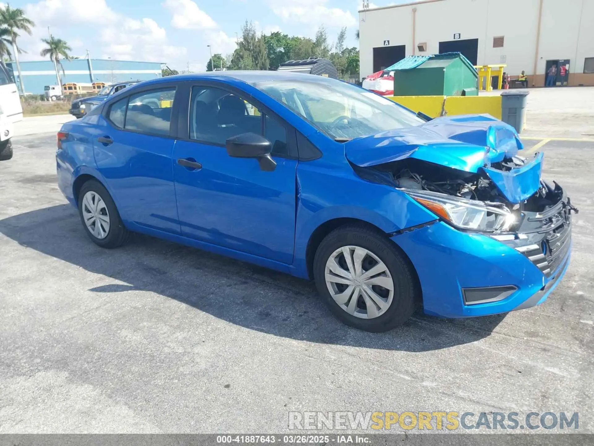 1 fotografías del automóvil dañado 3N1CN8DV1PL823183 NISSAN VERSA 2023