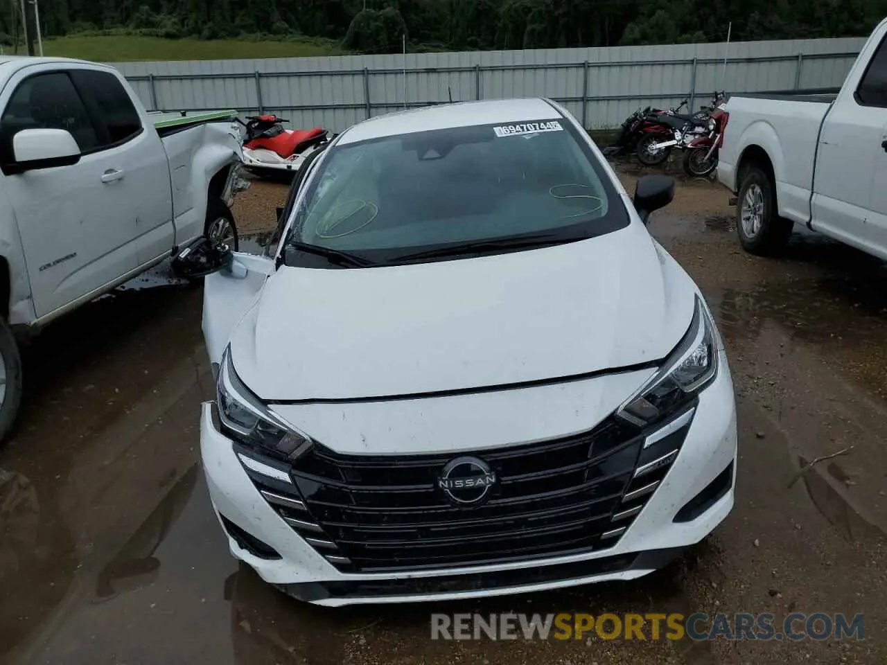 5 fotografías del automóvil dañado 3N1CN8DV1PL829498 NISSAN VERSA 2023