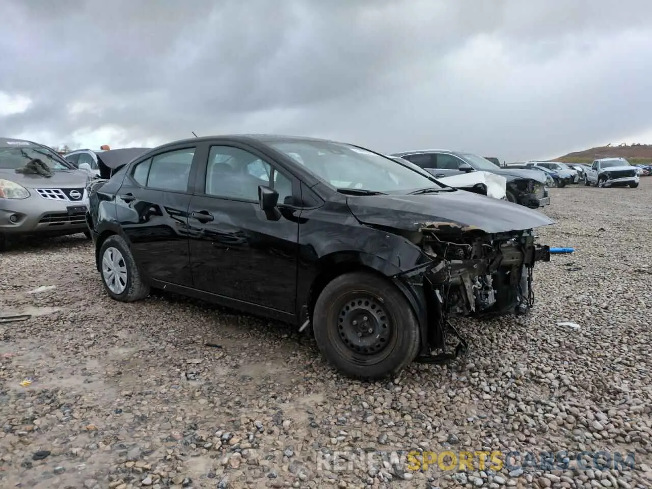 4 fotografías del automóvil dañado 3N1CN8DV1PL860797 NISSAN VERSA 2023