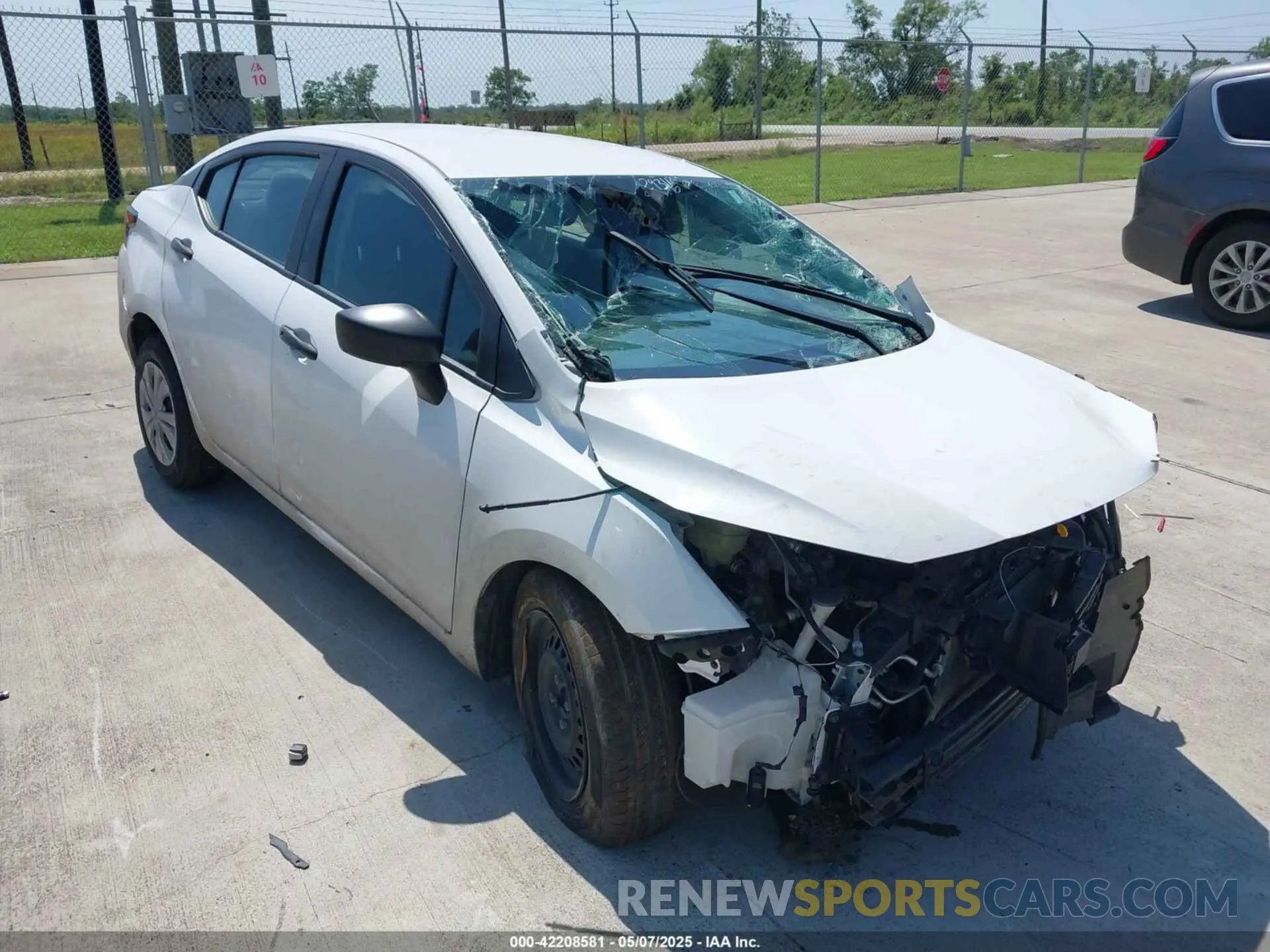 1 fotografías del automóvil dañado 3N1CN8DV2PL823290 NISSAN VERSA 2023