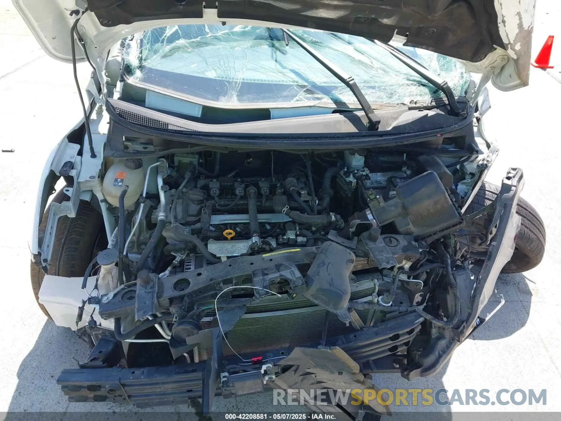 10 fotografías del automóvil dañado 3N1CN8DV2PL823290 NISSAN VERSA 2023